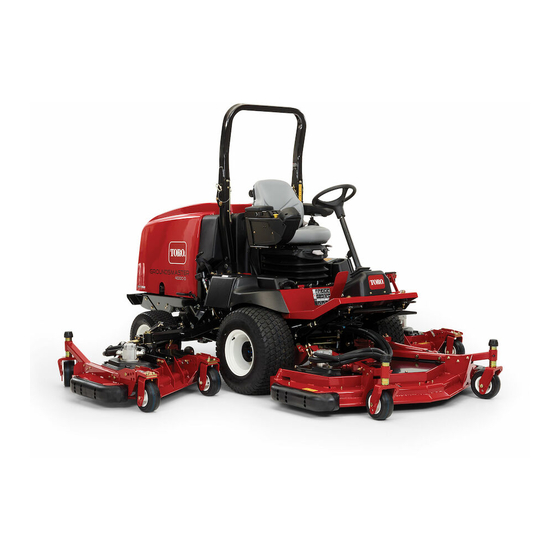 Toro Groundsmaster 4000-D Manual Del Operador