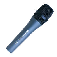 Sennheiser e855 Instrucciones Para El Uso