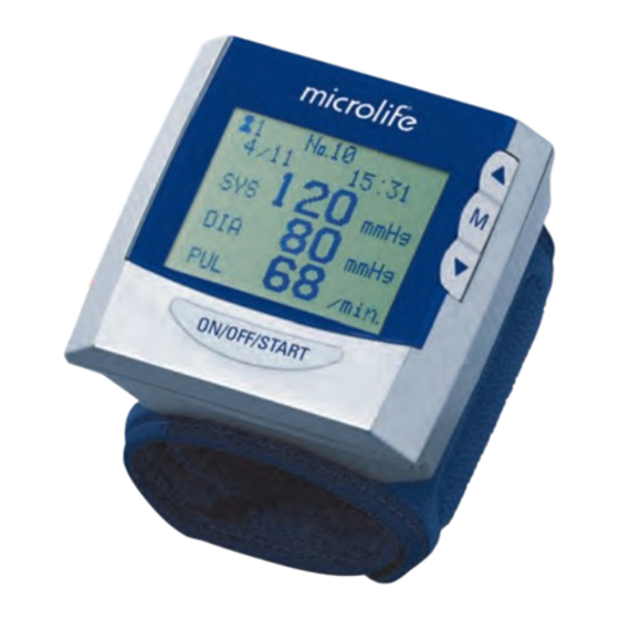 Microlife BP3AX1-4U Manual De Instrucciones