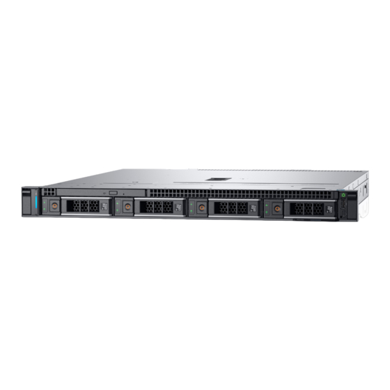Dell EMC PowerEdge R240 Manual De Instalación Y Servicio
