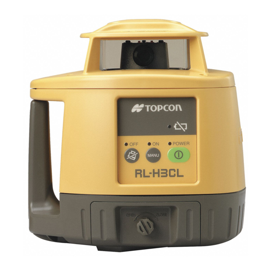 Topcon RL-H3C Manual De Instrucciones