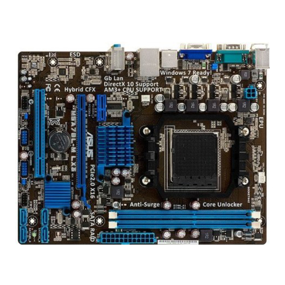 Asus M5A78L-M LX3 Manuales