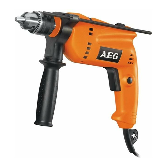 AEG SBE 570 R Manual Original
