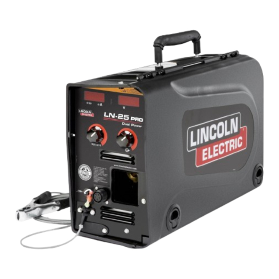 Lincoln Electric LN-25 PRO Manual De Instrucciones