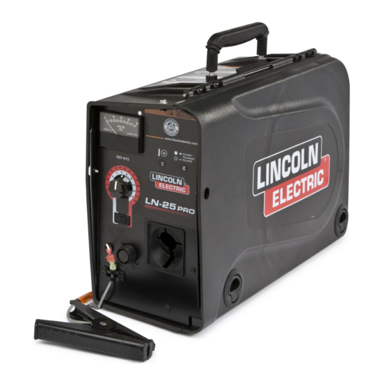 Lincoln Electric LN-25 PRO Manual Del Operador