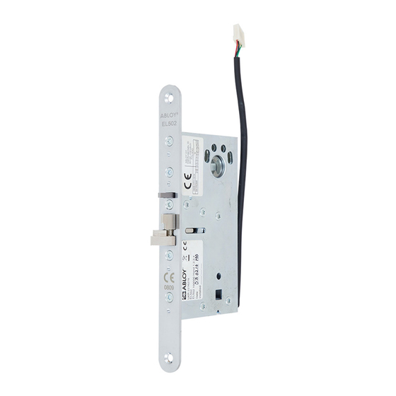Abloy EL402 Manual De Instrucciones