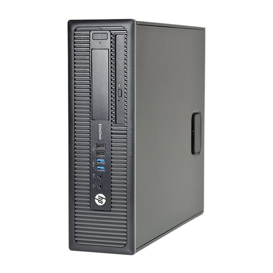HP EliteDesk 800 G1 Guía De Hardware