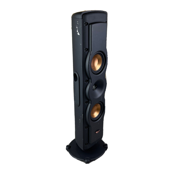 Klipsch REFERENCE Serie Manual Del Usario
