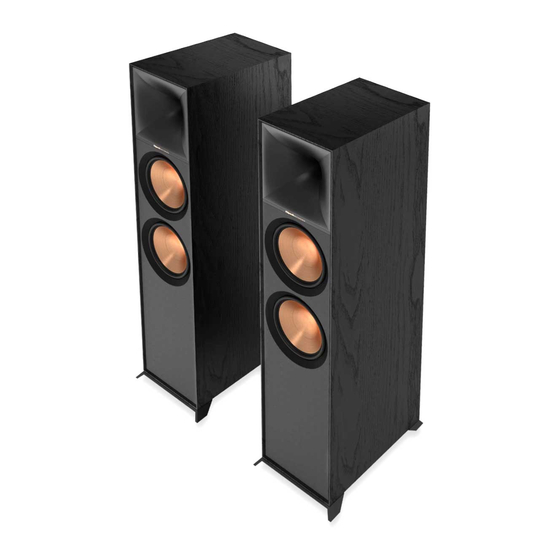 Klipsch Reference Serie Manual Del Usuario