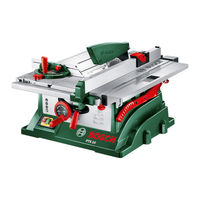 Bosch PTS 10 T Manual Original