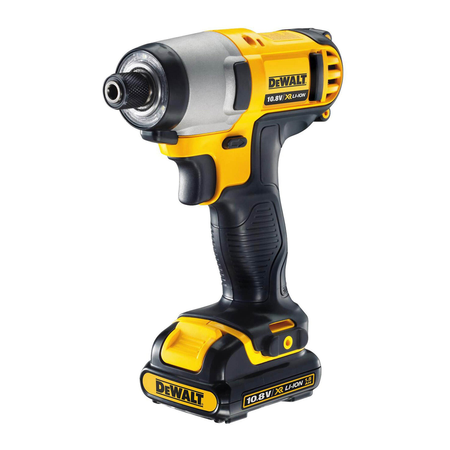 DeWalt DCF815 Manual De Instrucciones