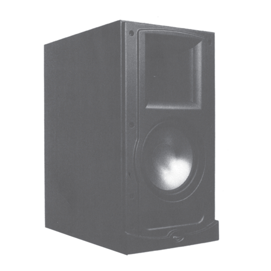 Klipsch Reference Serie Guía Rápida