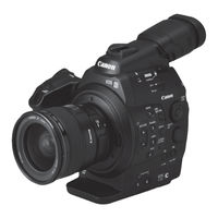 Canon EOS C300 PL Manual De Instrucciones