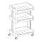 Muebles de Interior Songmics KSC01 Instrucciones De Montaje