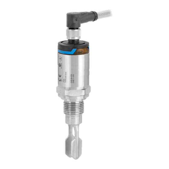 Endress+Hauser Liquiphant FTL31 IO-Link Manual De Instrucciones