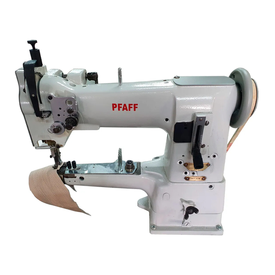 Pfaff Industrial 335 Manual De Instrucciones