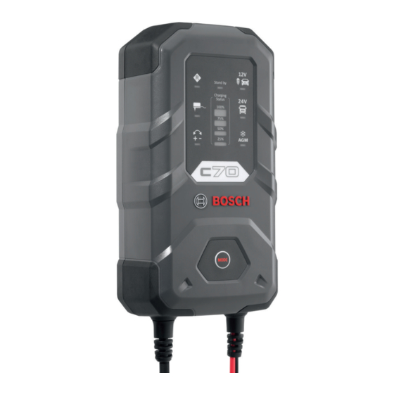 Bosch C70 Instrucciones De Uso