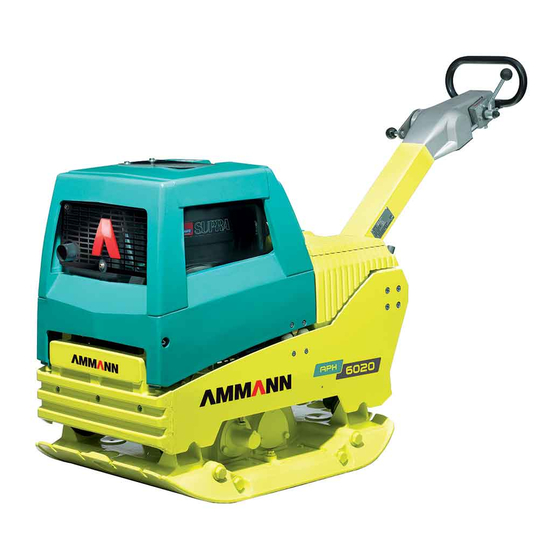 Ammann AVH 5020 Manuales