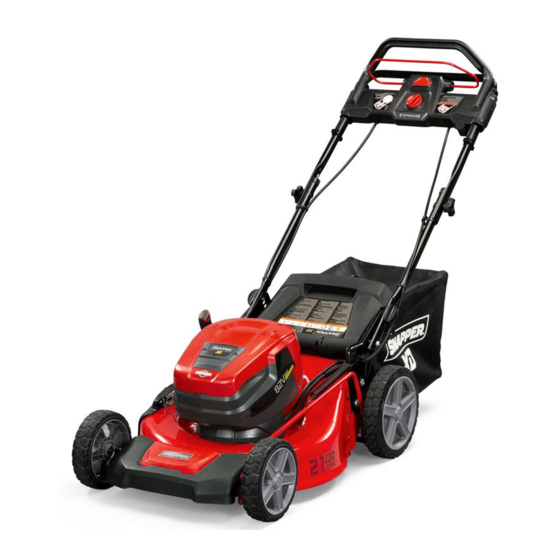 Briggs & Stratton SNAPPER XD SXD21SSWM82 Manuales