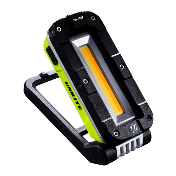 UNILITE CRI-700R Guia De Inicio Rapido