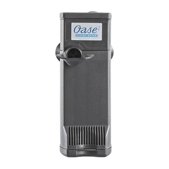 Oase BioCompact 25 Instrucciones De Uso Y Garantía
