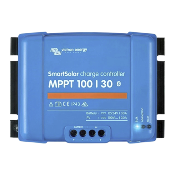 Victron energy BlueSolar MPPT 100/30 Manual