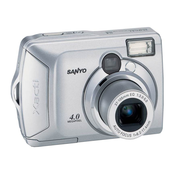 Sanyo Xacti VPC-S4 Manual De Instrucciones