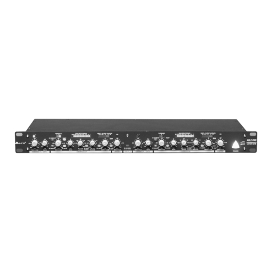 Alto ACL2 PRO Manual De Usuario