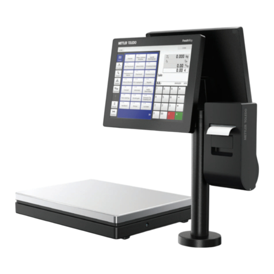 Mettler Toledo FreshWay FW-V Guía Rápida