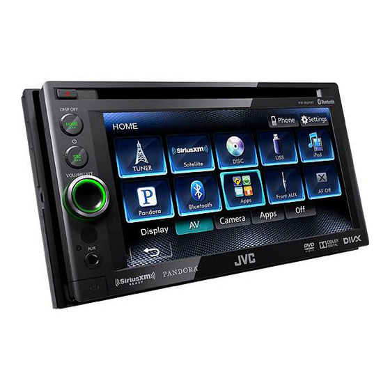JVC KW-ADV65BT Manual De Instalación/Conexion