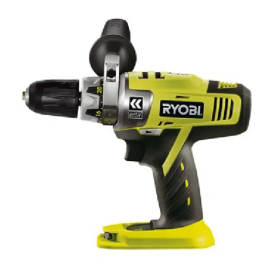 Ryobi Autoshift CDA1802 Manuales