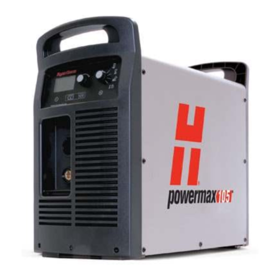 Hypertherm powermax 105 Manuales