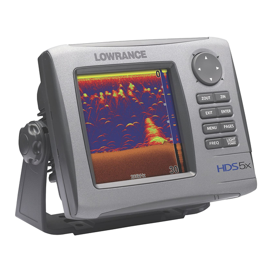 Lowrance HDS-5x Manual De Usuario