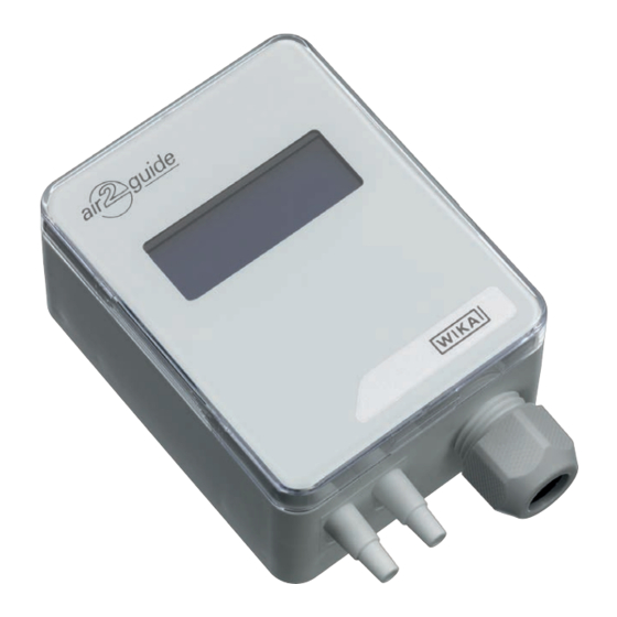 WIKA A2G-25 Manual De Instrucciones