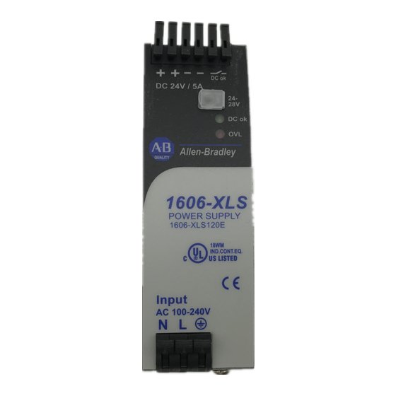 Rockwell Automation 1606-XLS120E Manual De Instrucciones