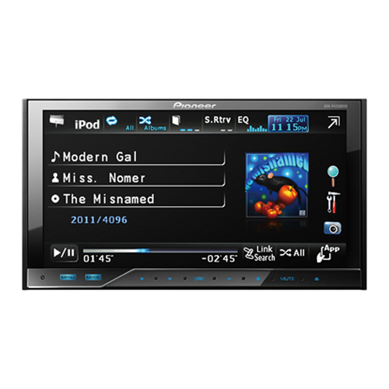 Pioneer AVH-P4350DVD Manual De Instrucciones