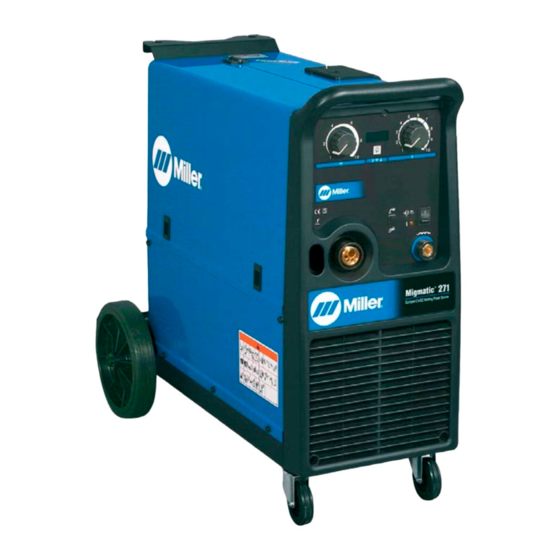 Miller Migmatic 271 Manual Del Operador