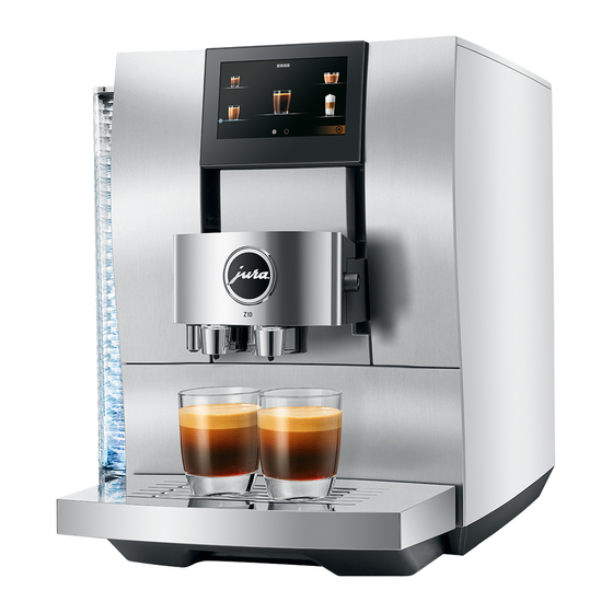 Jura Z10 Modo De Empleo