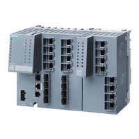 Siemens SCALANCE XR-500 Web Manual De Configuración