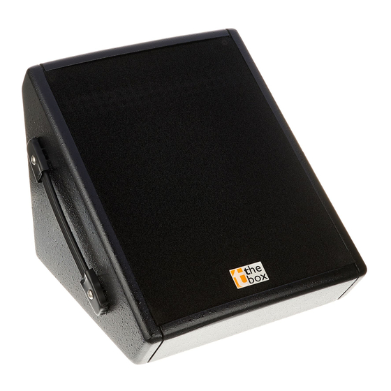 thomann The box MA8/2 CL Manual De Instrucciones