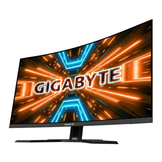 Gigabyte M32QC Guia Del Usuario