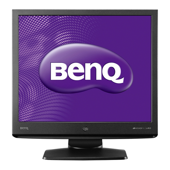 BenQ BL912 Manual Del Usuario