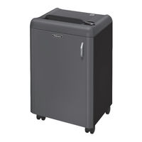 Fellowes Fortishred 1050HS Manual De Instrucciones