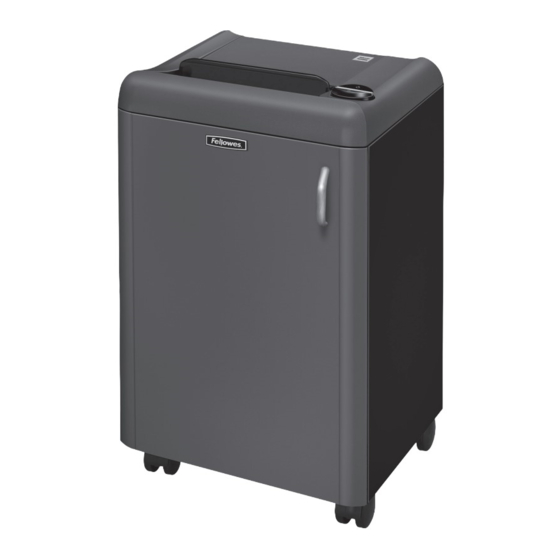 Fellowes Fortishred 1050HS Manual De Instrucciones