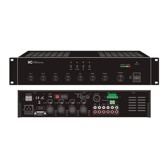 ITC T-60FP Manual De Operaciones
