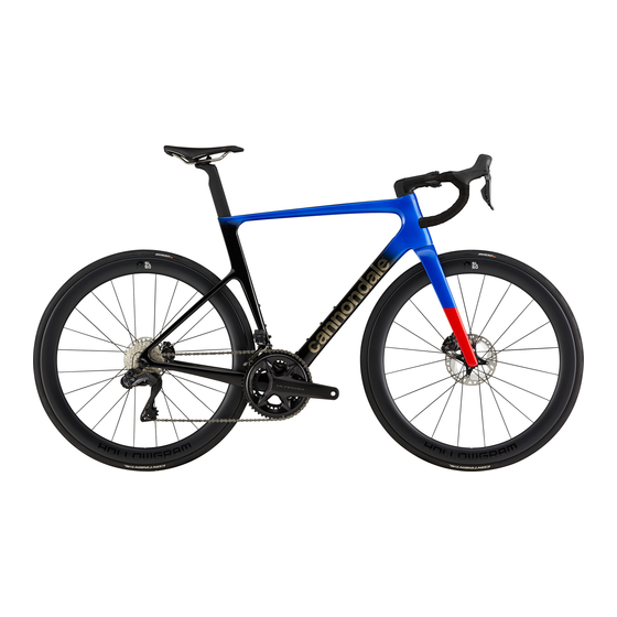 Cannondale SUPER SIX Suplemento Del Manual De Usuario