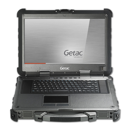Getac X500 Guia De Funcionamiento