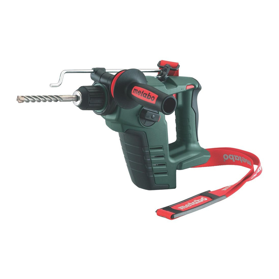 Metabo BHA 18 LT Manual Original