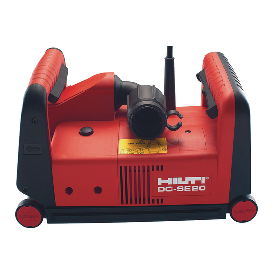 Hilti DC-SE20 Manual De Instrucciones
