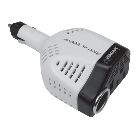 Wagan Tech Smart AC 100W USB+ Manual De Usuario